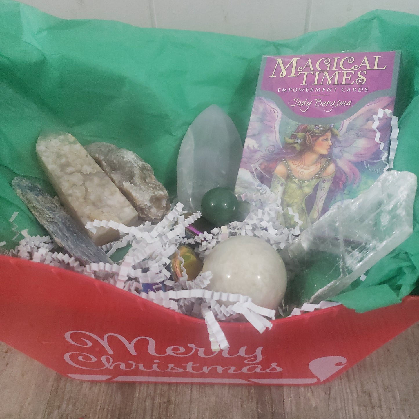 Crystal gift basket