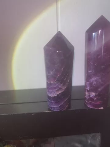 Fluorite free form tower